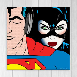Superman And Catwoman by Mark Ashkenazi